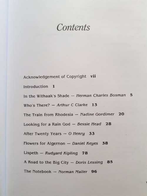 The Fiction Factor - edited by David Levey (UNISA)