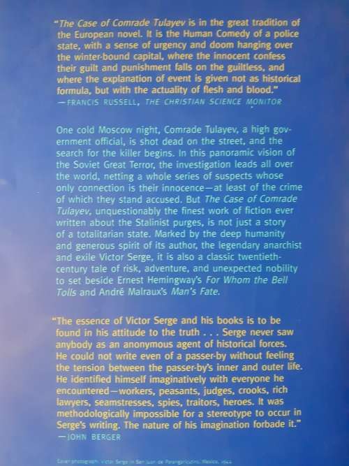 The Case of Comrade Tulayev ~ Victor Serge