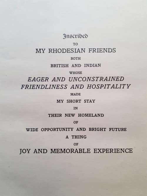 The Romance of Rhodesia ~ A S Wadia