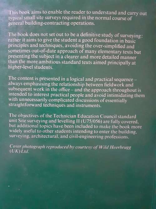 Site Surveying and Levelling ~ John Clancy