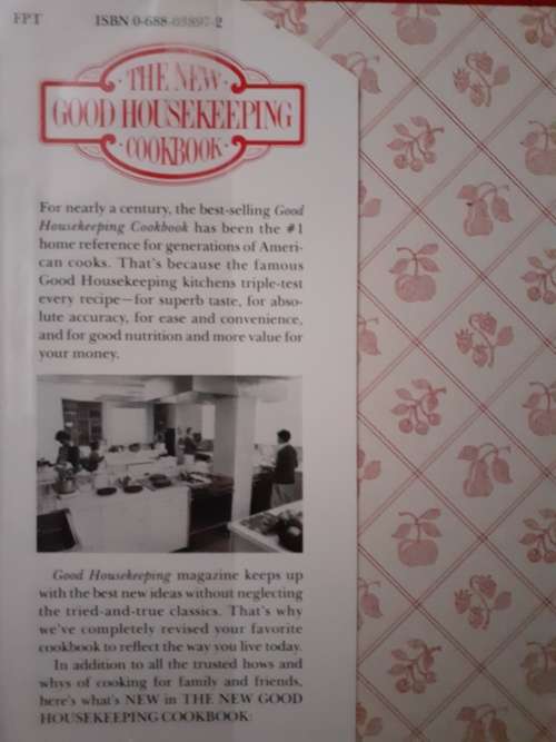 The New Good Housekeeping Cookbook ~ Good Housekeeping