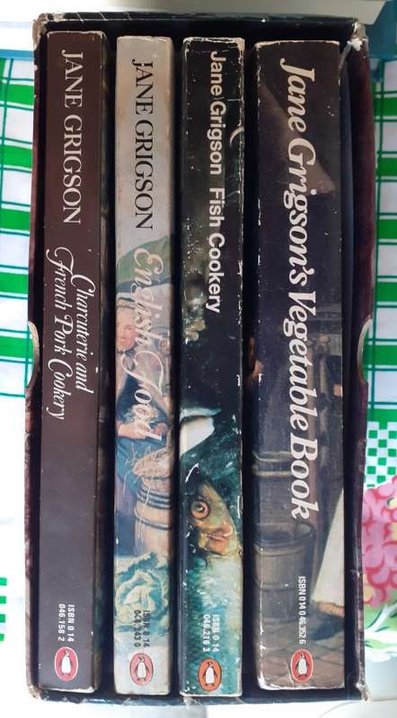 Cookery Box Set of 4 books ~ Jane Grigson