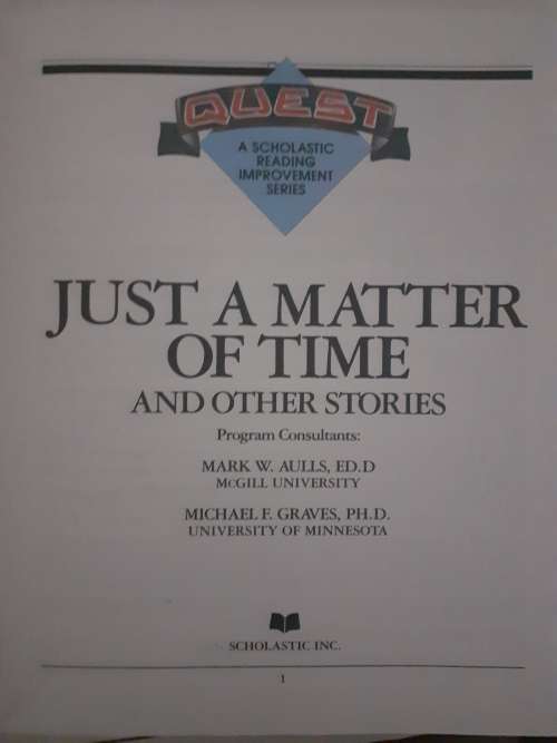 QUEST - Scholastic Reading Improvement Series
