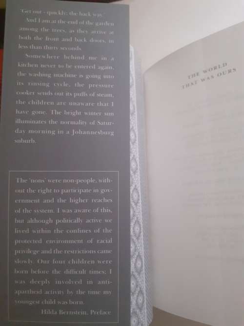 The World That Was Ours ~ Hilda Bernstein