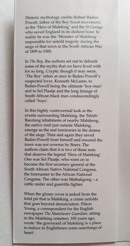 The Boy - Baden-Powell & The Seige of Mafeking ~ Hopkins / Dugmore