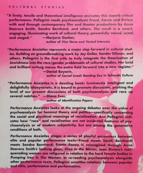 Performance Anxieties ~ Ann Pellegrini