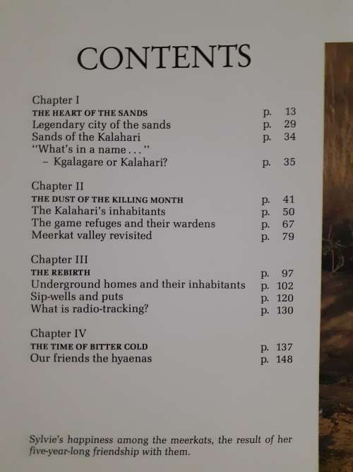 Kalahari - Rivers of Sand Degré / Robert / Knight / Cherry