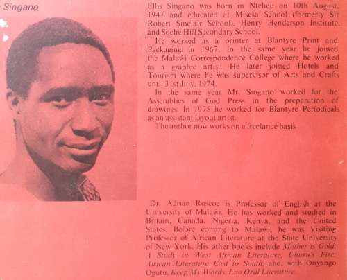 Tales of Old Malawi ~ Singano / Roscoe