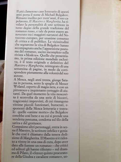 Il Maestro e Margherita ~ Michail Bulgakov