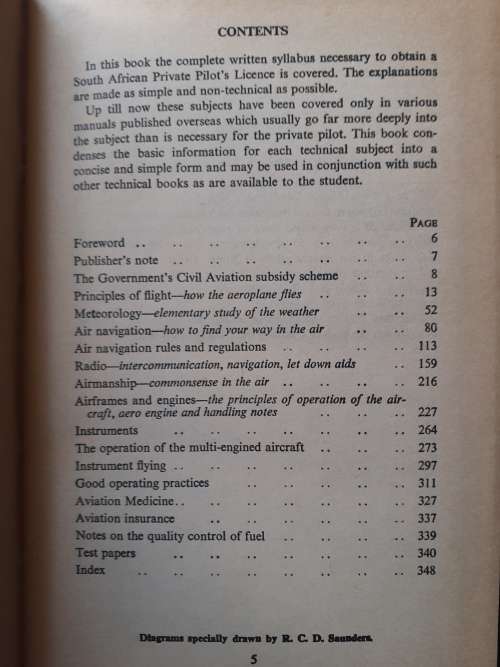 The Private Pilot`s Handbook ~ G D P Worthington