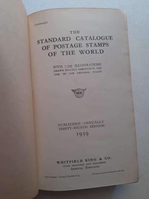 The Standard Catalogue of Postage Stamps of the World ~ WHITFIELD KING & CO.