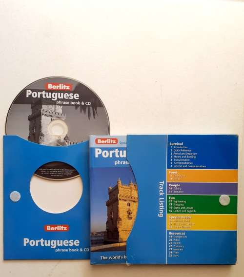 Portuguese phrase book & CD ~ BERLITZ