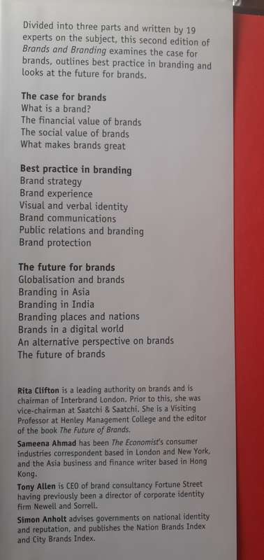 Brands and Branding ~ Rita Clifton