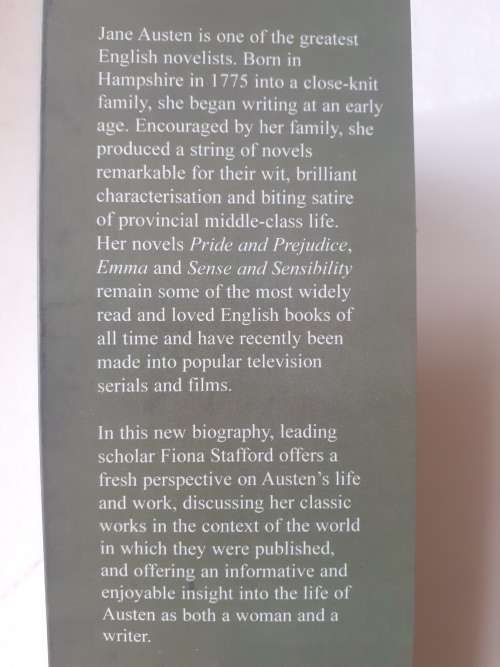 Brief Lives - Jane Austen ~ Fiona Stafford