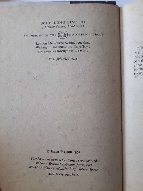 Power Failure ~ James Preston