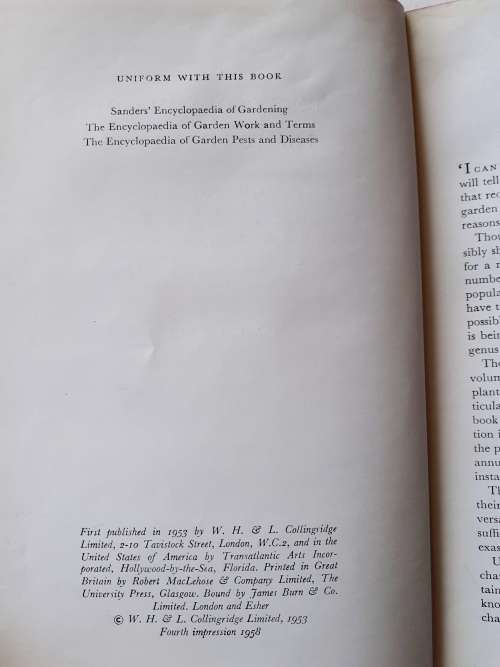 The Encyclopaedia of Plant Portraits ~ A G L Hellyer