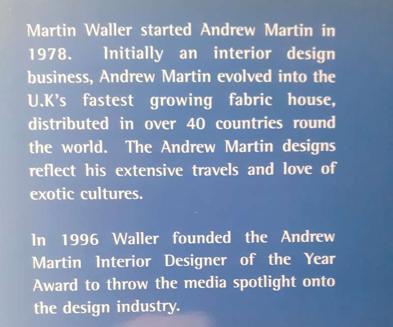 Two INTERIOR DESIGN REVIEW books ~ Andrew Martin