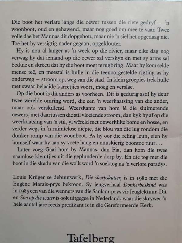 Son Op Die Water ~ Louis Kruger