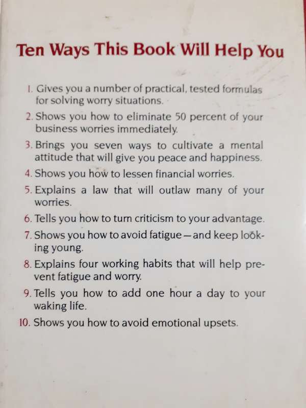 How To Stop Worrying and Start Living ~ Dale Carnegie