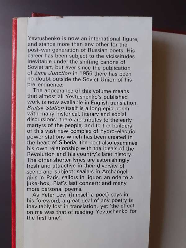 The Bratsk Station ~ Yevgeny Yevtushenko