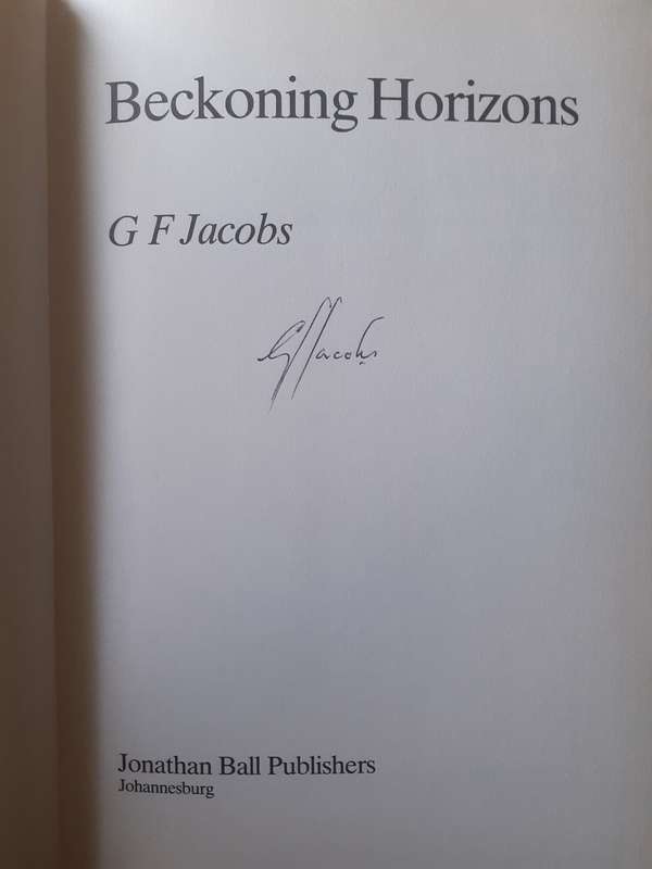 (signed) Beckoning Horizons ~ G F Jacobs