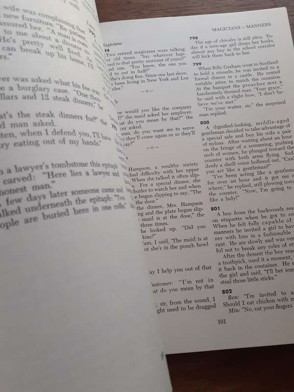 The Sourcebook of Humor ~ James C Hefley