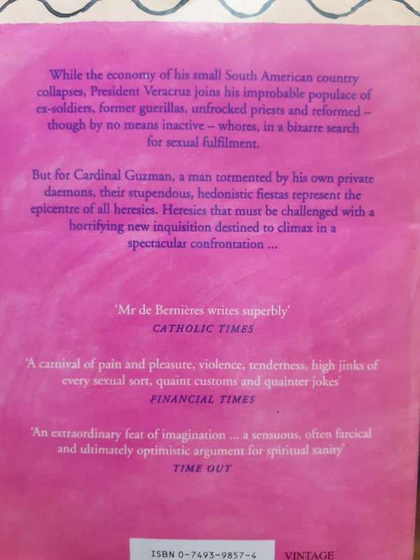 The Troublesome Offspring of Cardinal Guzman ~ Louis de Bernieres