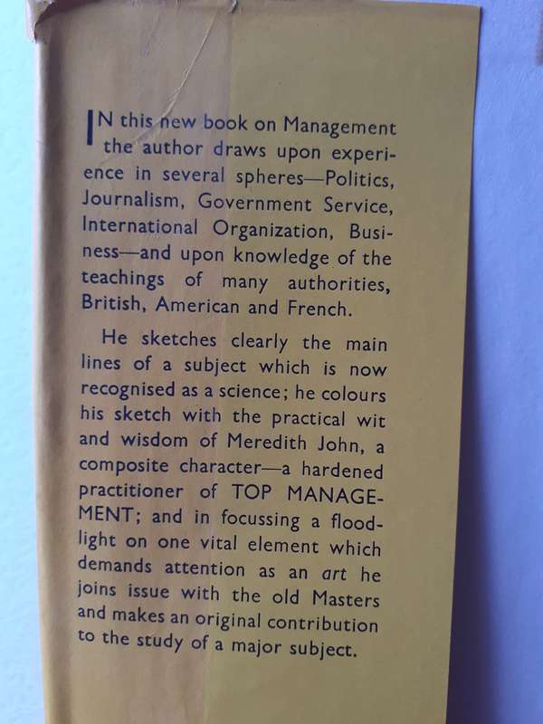 The Art of Administration ~ Ranald M Findlay