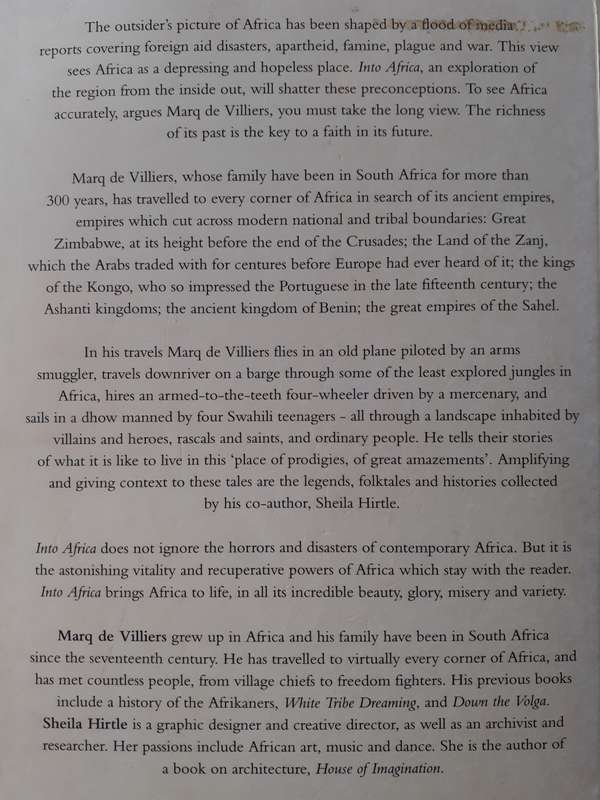 Into Africa ~ de Villiers / Hirtle