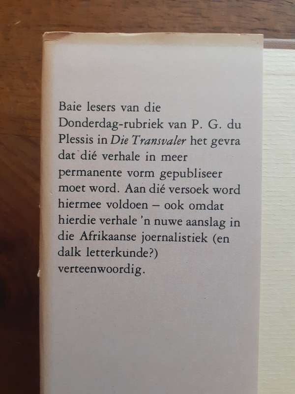 Twee Kooperasie Stories boeke deur P G Du Plessis