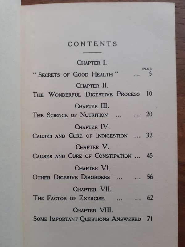 The Cure of Indigestion, Constipation and other Digestive Disorders ~ William R Lucas