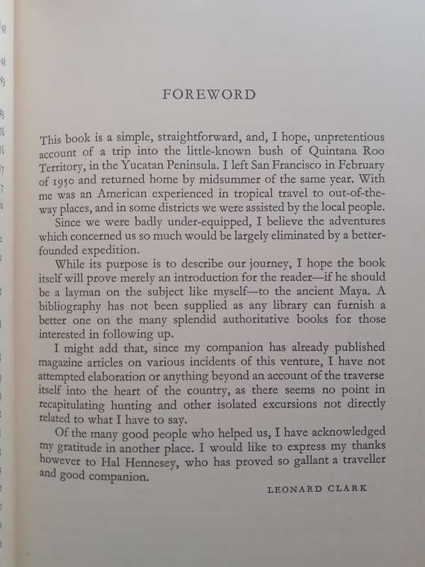 Yucatan Adventure ~ Leonard Clark