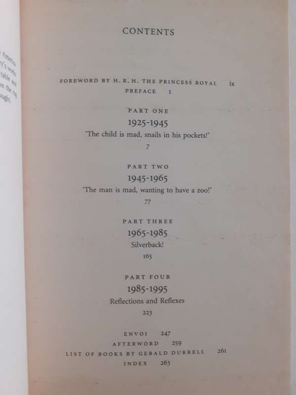 The Best of Gerald Durrell (chosen by Lee Durrell)