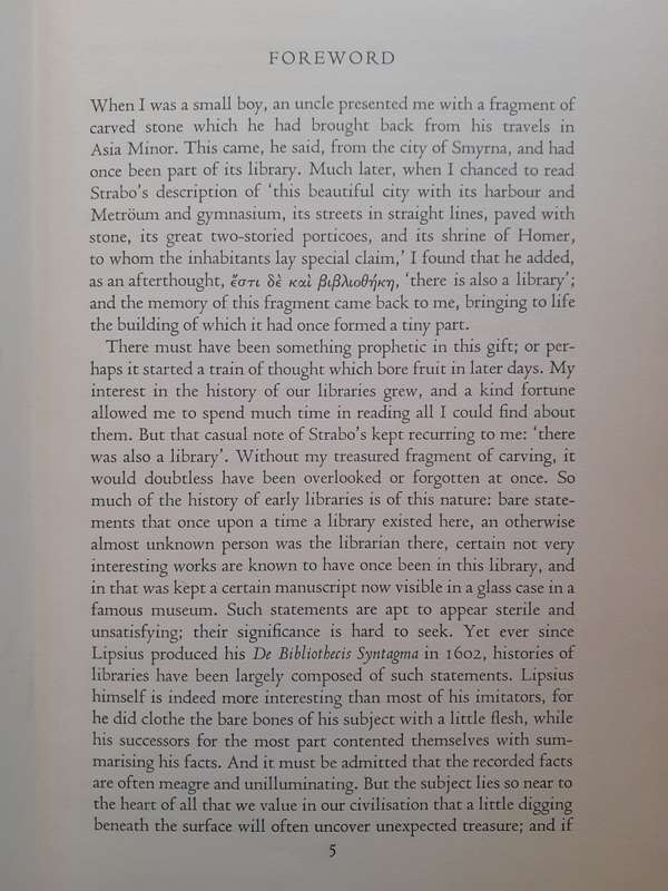 The Origins of the English Library ~ Raymond Irwin
