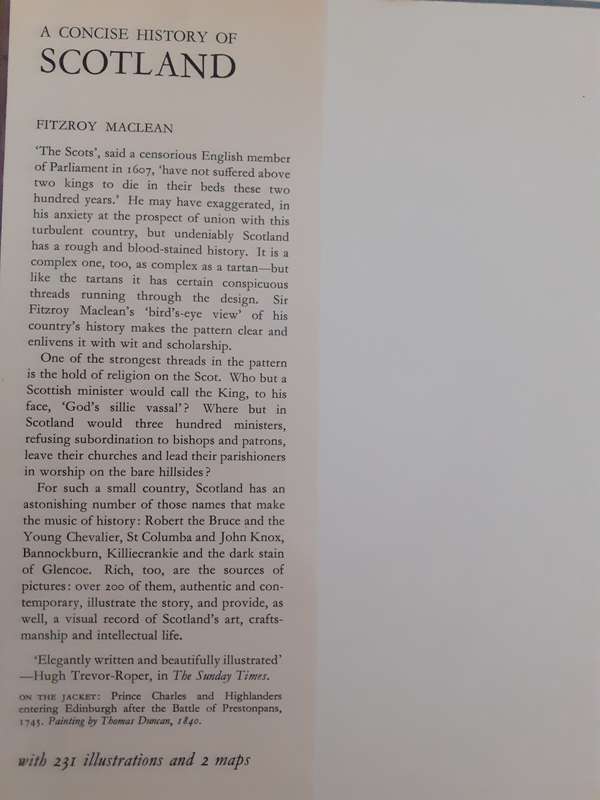 A Concise History of Scotland ~ Fitzroy Maclean