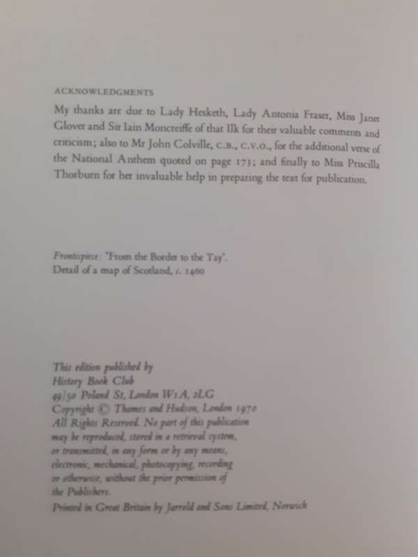 A Concise History of Scotland ~ Fitzroy Maclean