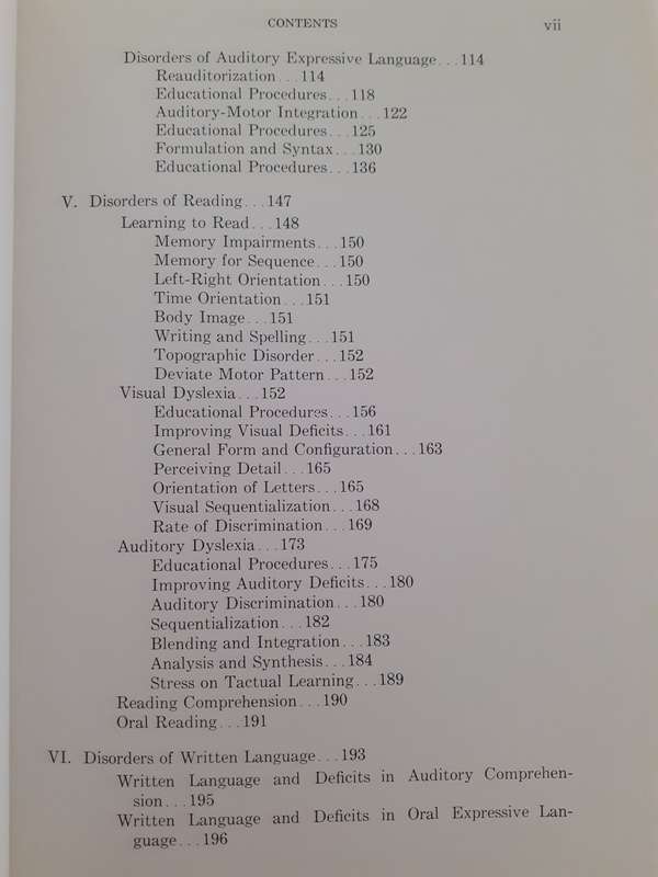 Learning Disabilities ~ Johnson / Myklebust