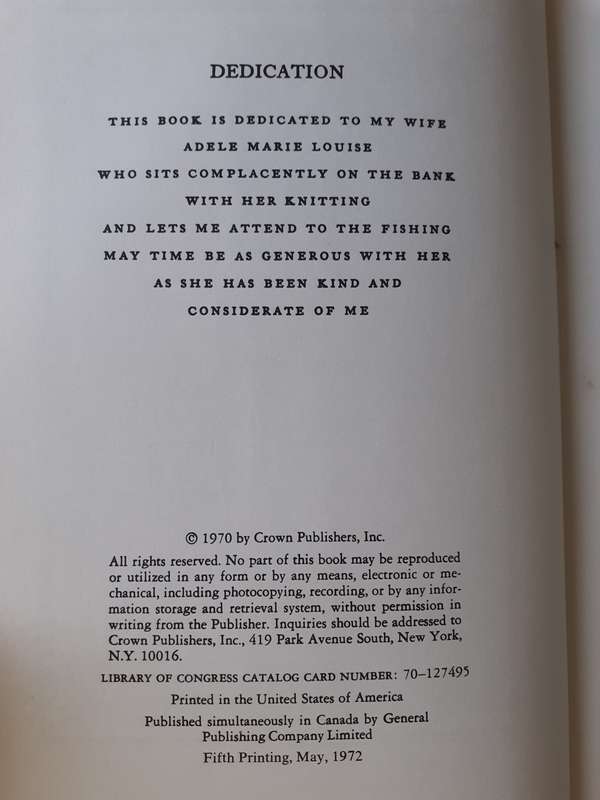A Book of Trout Flies ~ Preston J Jennings