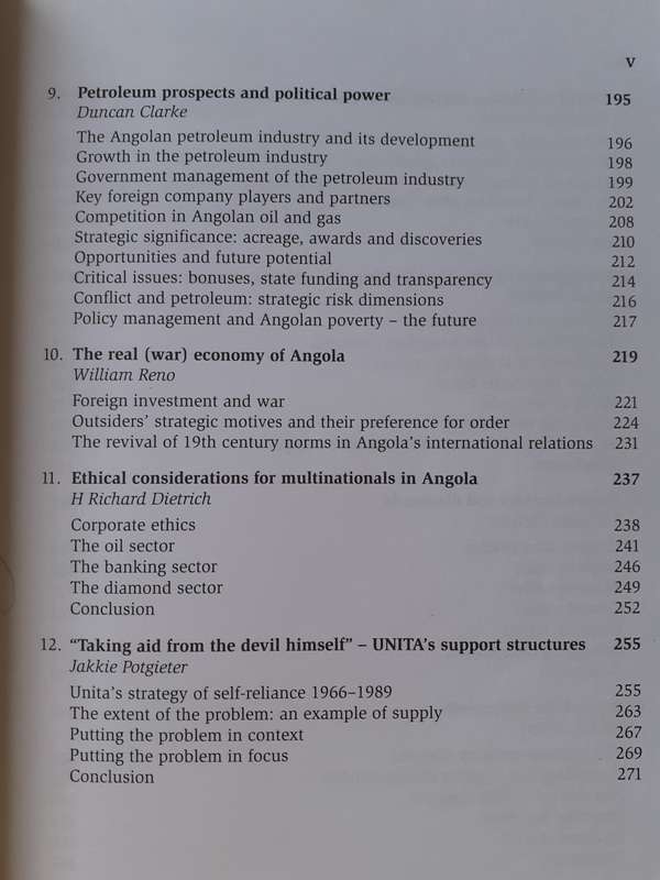 Angola`s War Economy ~ Cilliers / Dietrich