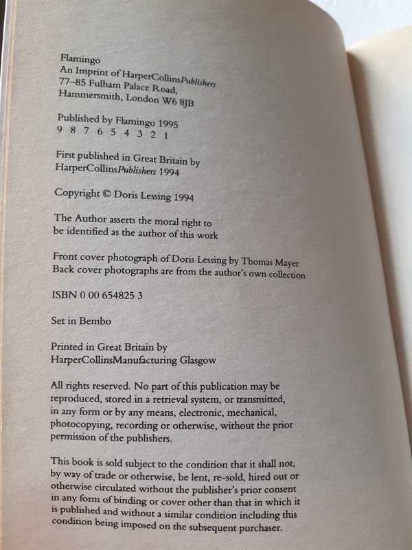Under My Skin ~ Doris Lessing