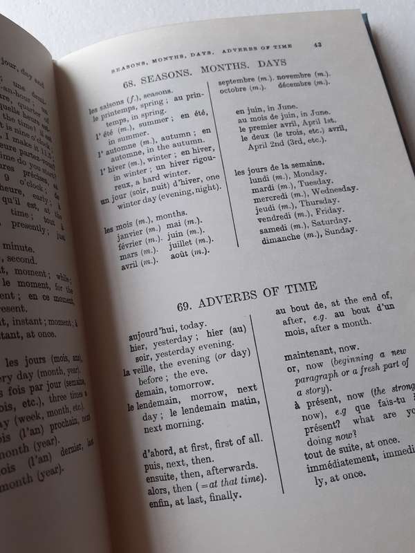 Essential French Vocabulary ~ W F H Whitmarsh