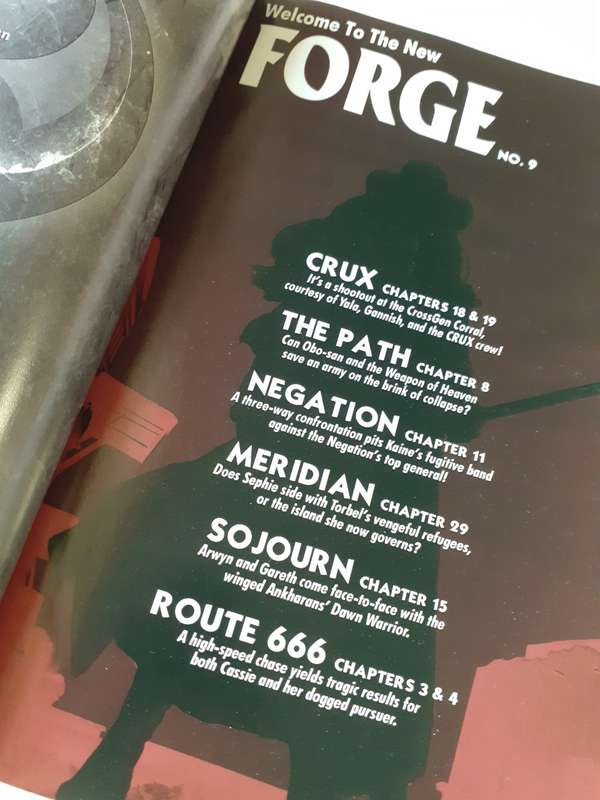 2 x Comic Books : EDGE (nr.9) and FORGE (nr.9)