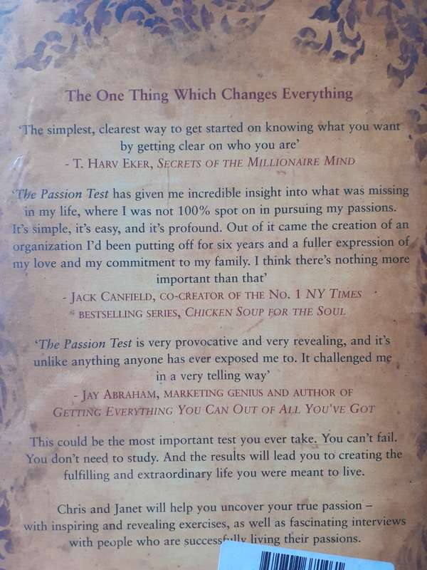The Passion Test ~ Hanet & Chris Attwood