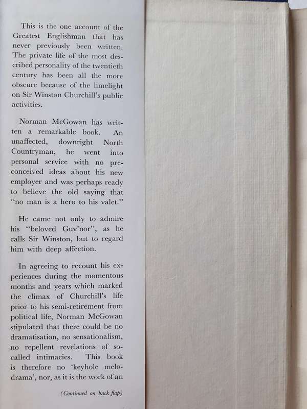 My Years With Churchill ~ Norman MacGowan