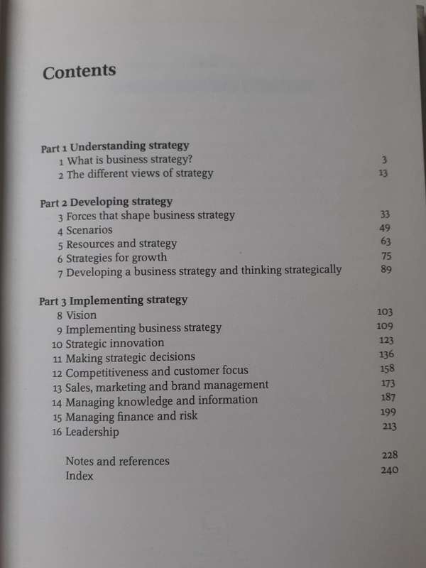 Business Strategy ~ Jeremy Kourdi