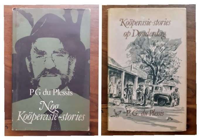 Twee Kooperasie Stories boeke deur P G Du Plessis