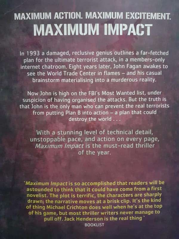 Maximum Impact ~ Jack Henderson