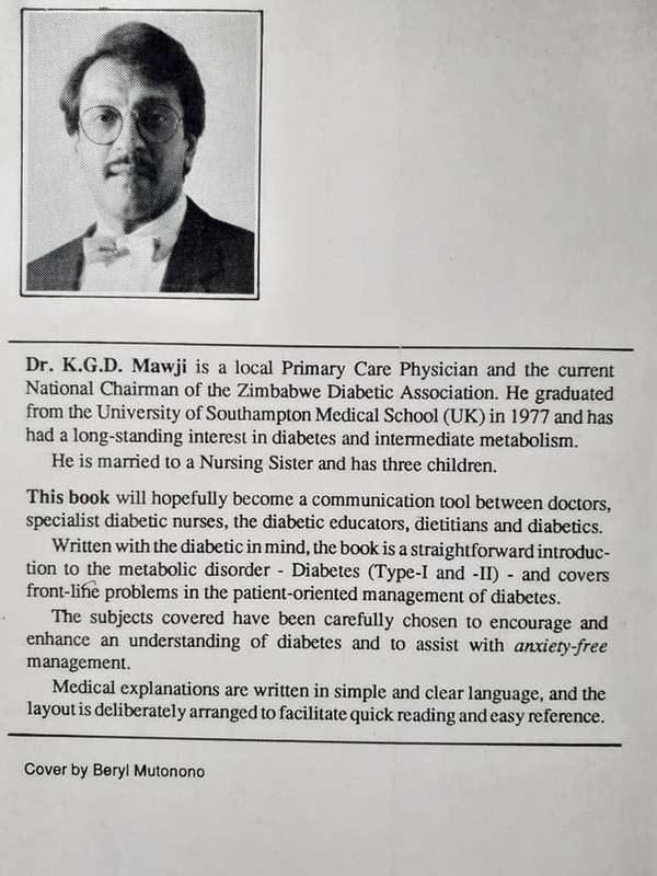 Diabetes Under Control ~ Dr K G D Mawji