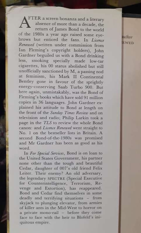 For Special Services ~ John Gardner