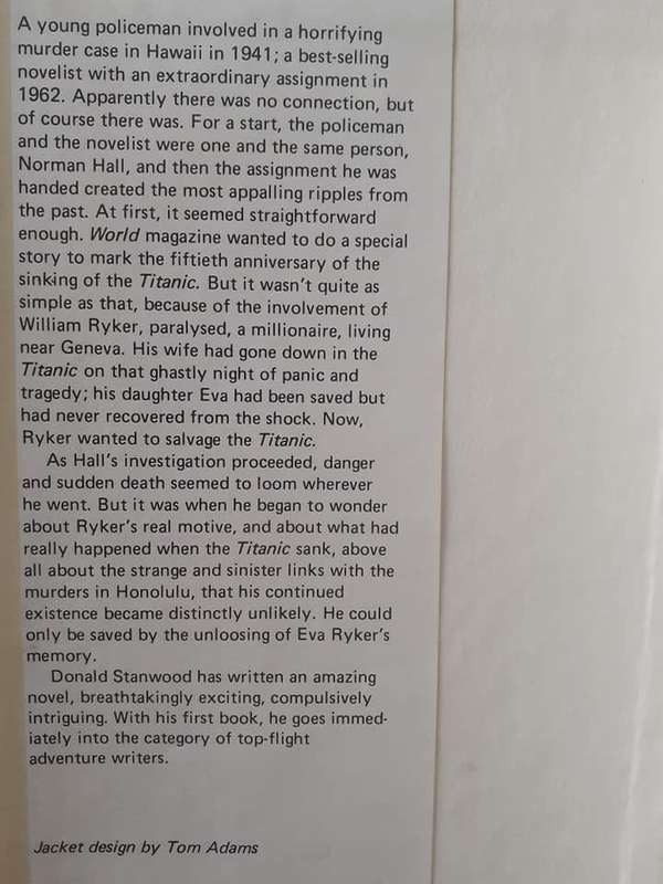 The Memory of Eva Ryker ~ Donald A Stanwood